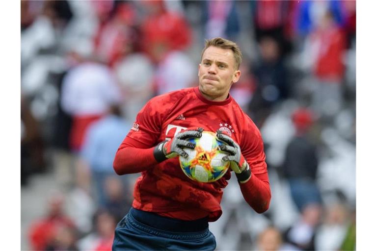 Immer den Erfolg im Blick: Bayern-Kapitän Manuel Neuer. Foto: Matthias Balk/