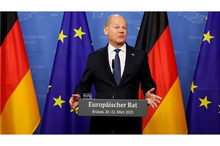 "Immer locker zu bleiben" sei eine Lehre aus Scholz' Zeit an Brüssler Gipfeltischen, sagte der Bundeskanzler selbst.