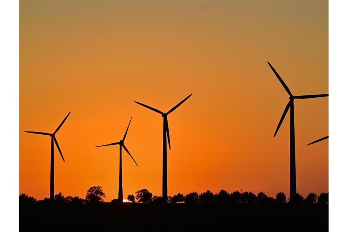 Immer mehr neue Windenergieanlagen gehen in Betrieb. Foto: Patrick Pleul/dpa-Zentralbild/ZB