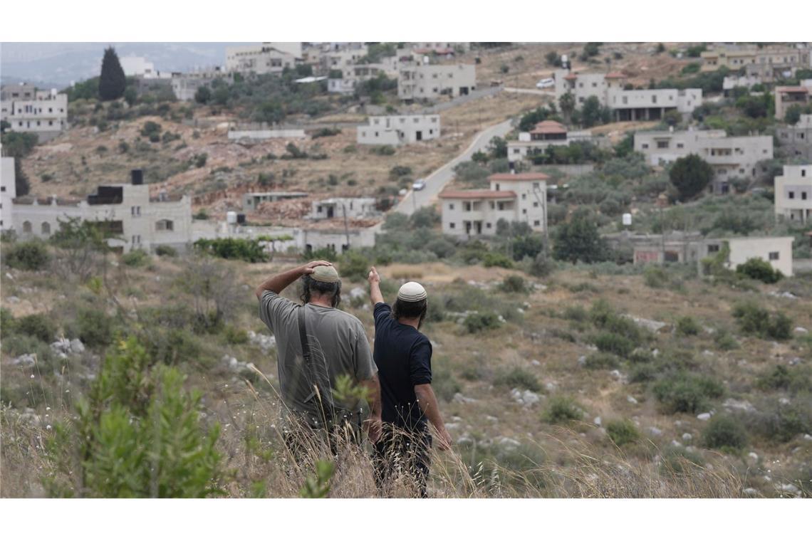 Immer wieder kommt es zu Gewalt israelischer Siedler gegen Palästinenser und ihren Besitz. (Archivbild)