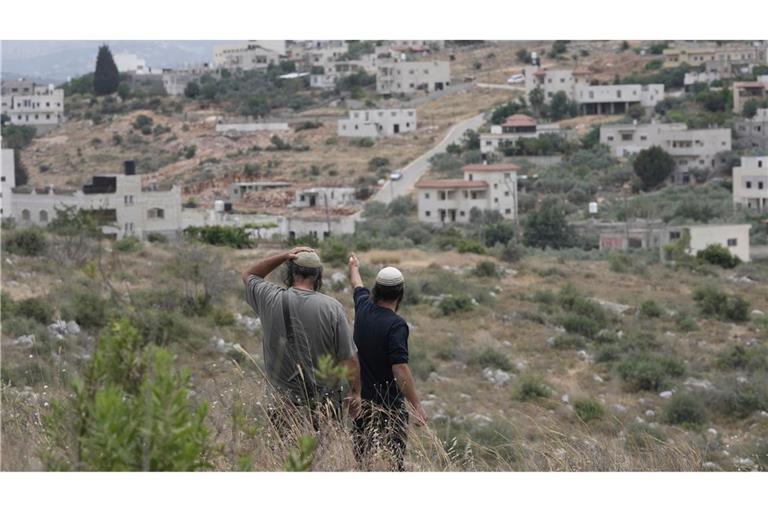 Immer wieder kommt es zu Gewalt israelischer Siedler gegen Palästinenser und ihren Besitz. (Archivbild)