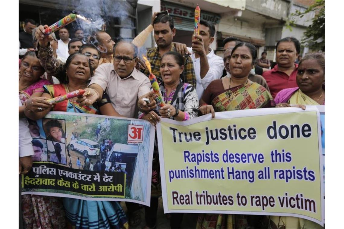 Immer wieder lösen Fälle sexueller Gewalt gegen Frauen und Kinder in Indien auch international Bestürzung aus. Foto: Ajit Solanki/AP/dpa
