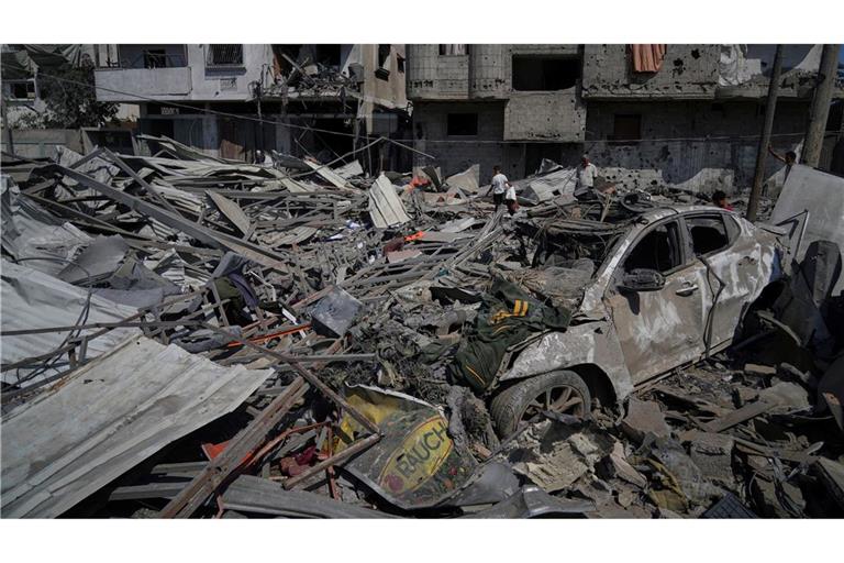 Immer wieder werden im Gazastreifen Menschen getötet, die sich mit Hilfsgütern versorgen wollen.
