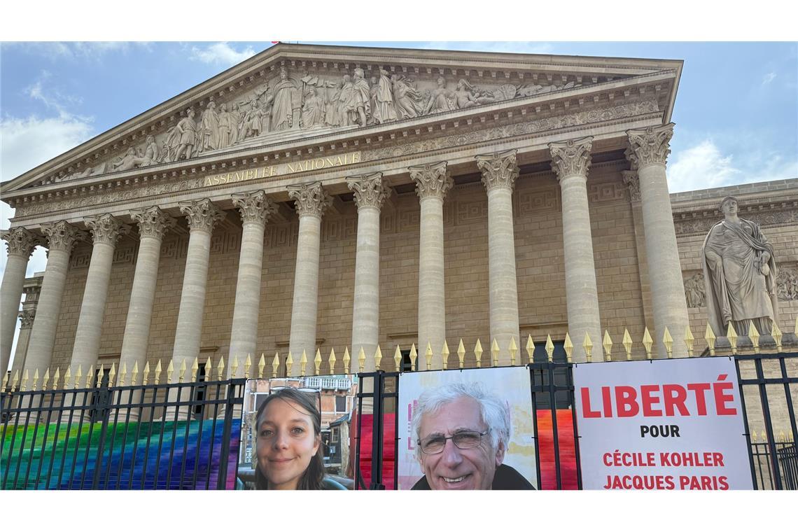 Immer wieder wurde in Frankreich die Freilassung von Kohler und Paris gefordert. (Archivbild)