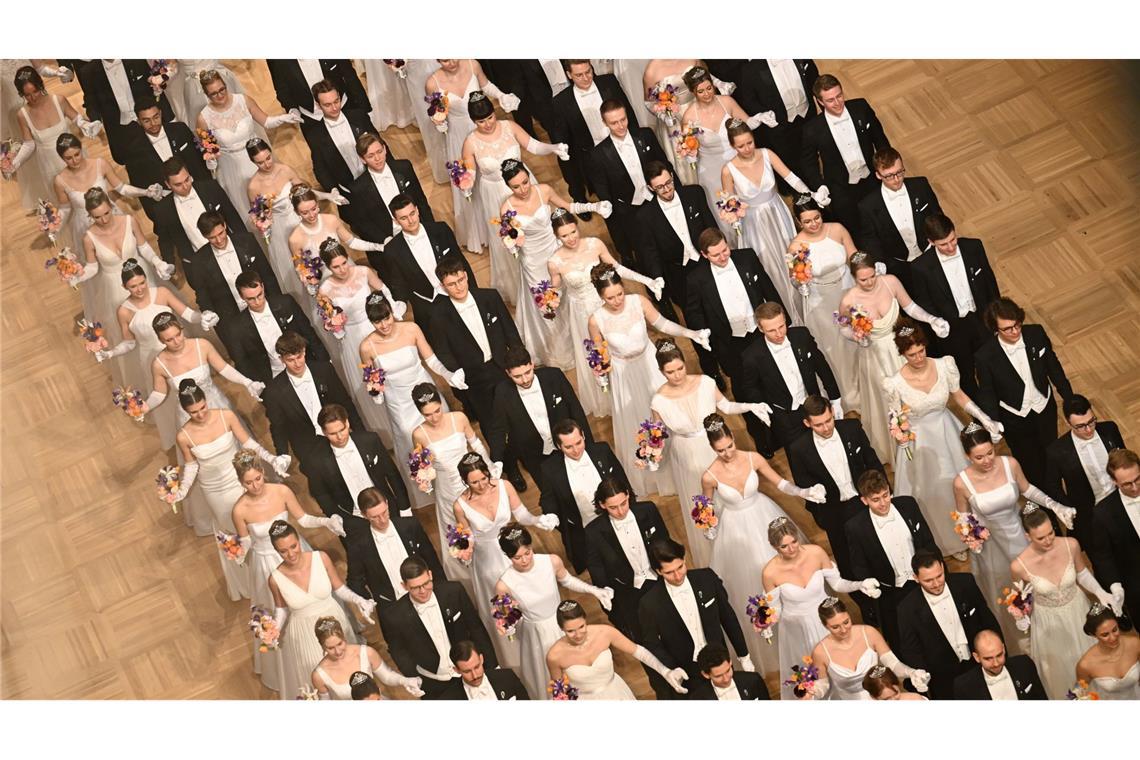 Wiener Opernball glitzert ohne Lugner mit Sternchen statt Stars Impressionen vom Opernball
