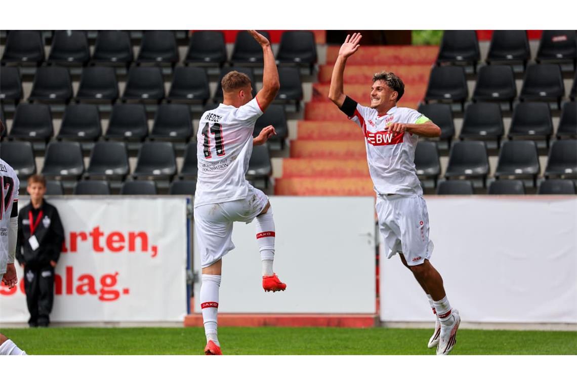 Impressionen vom Spiel der VfB-U19 gegen Viking