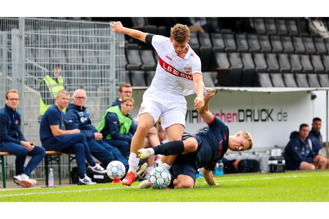 Impressionen vom Spiel der VfB-U19 gegen Viking
