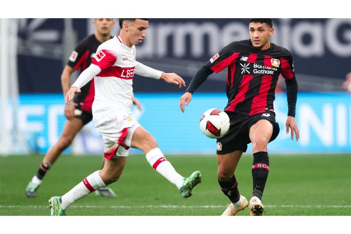 Impressionen vom VfB-Spiel bei Bayer Leverkusen