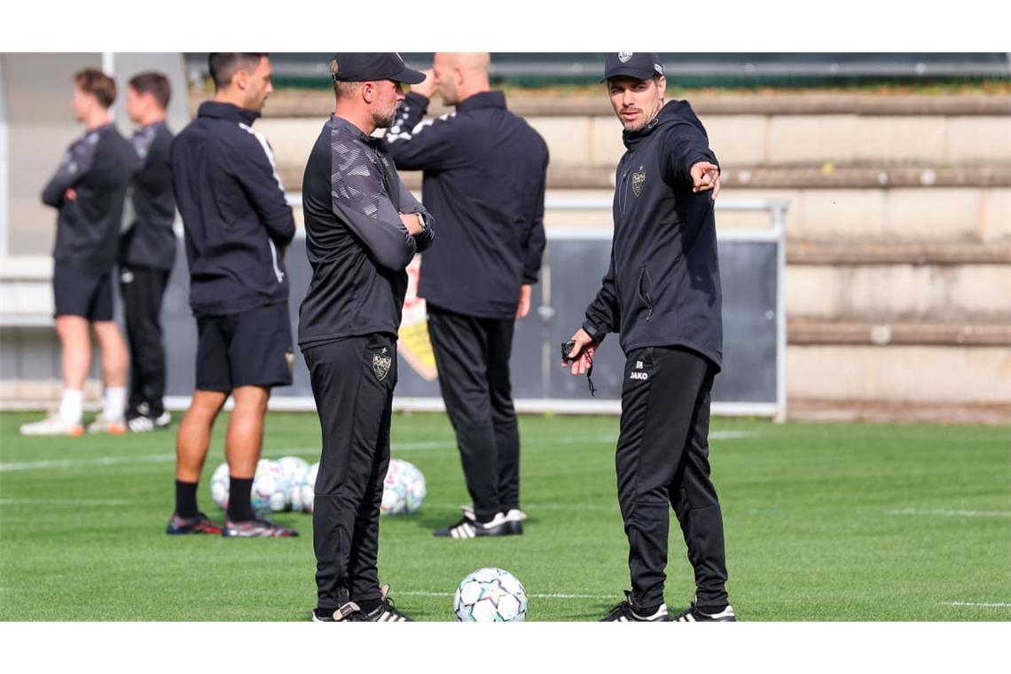 Impressionen vom VfB-Training am 19. Oktober 2026
