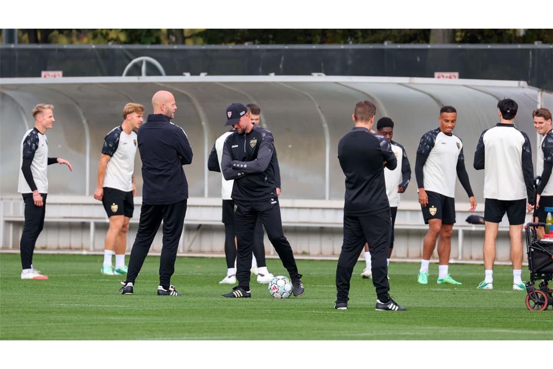 Impressionen vom VfB-Training am 19. Oktober 2026