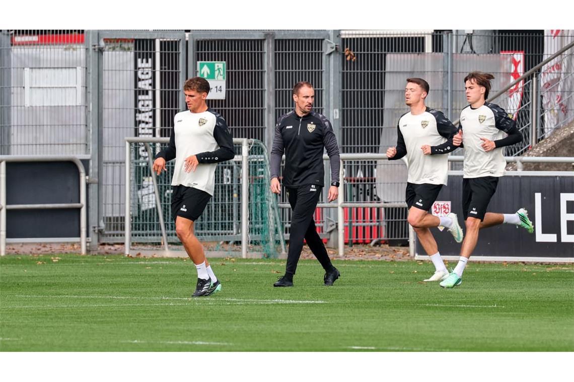 Impressionen vom VfB-Training am 19. Oktober 2026