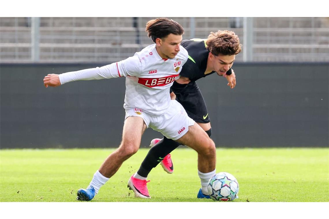 Impressionen vom Youth-League-Spiel der VfB-U19 gegen Atletico Madrid
