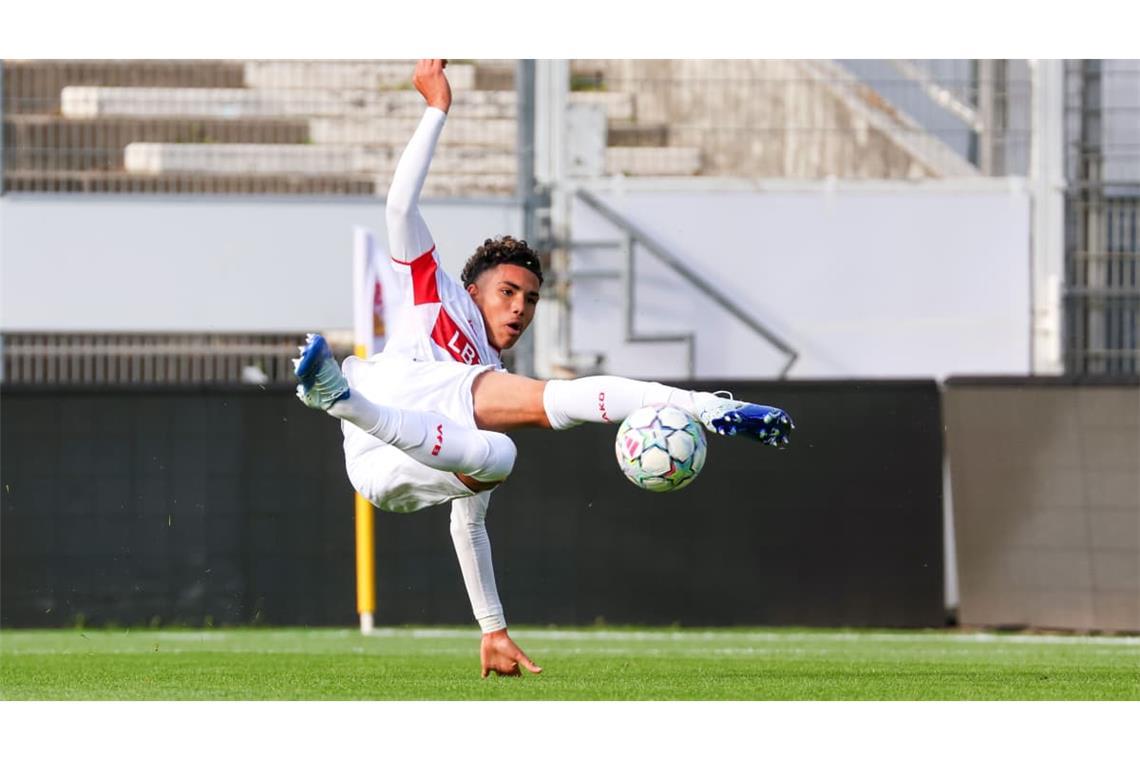 Impressionen vom Youth-League-Spiel der VfB-U19 gegen Atletico Madrid