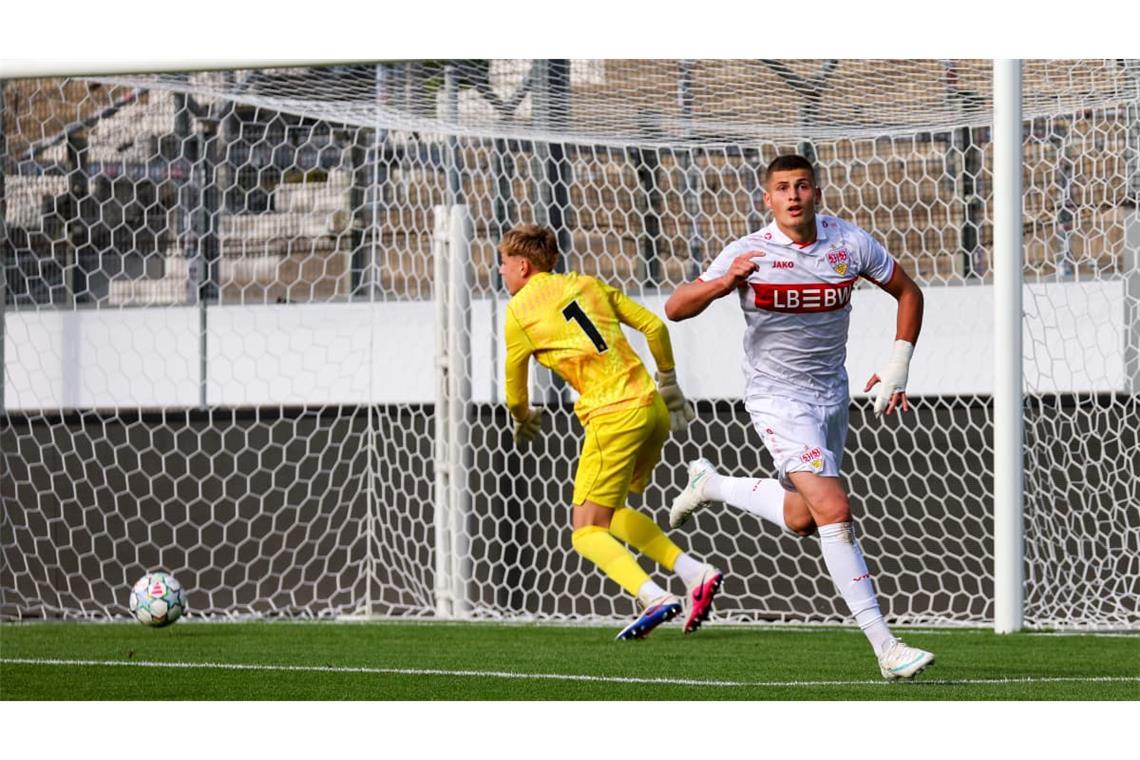 Impressionen vom Youth-League-Spiel der VfB-U19 gegen Atletico Madrid