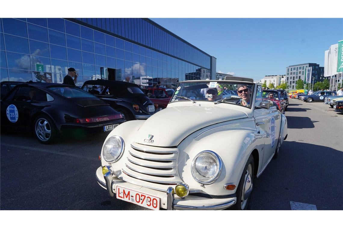 Rund 150 Oldtimer cruisen durch Baden-Württemberg Impressionen von der „Bosch Boxberg Klassik“ am Samstag