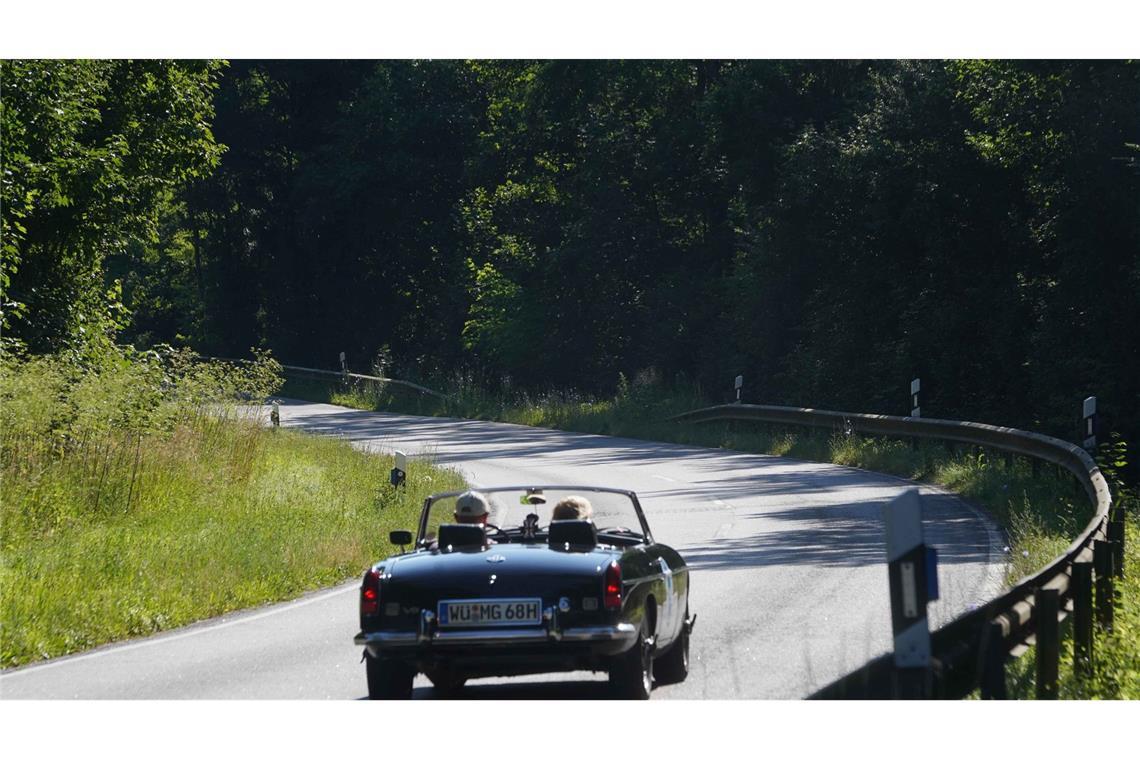 Rund 150 Oldtimer cruisen durch Baden-Württemberg Impressionen von der „Bosch Boxberg Klassik“ am Sonntag