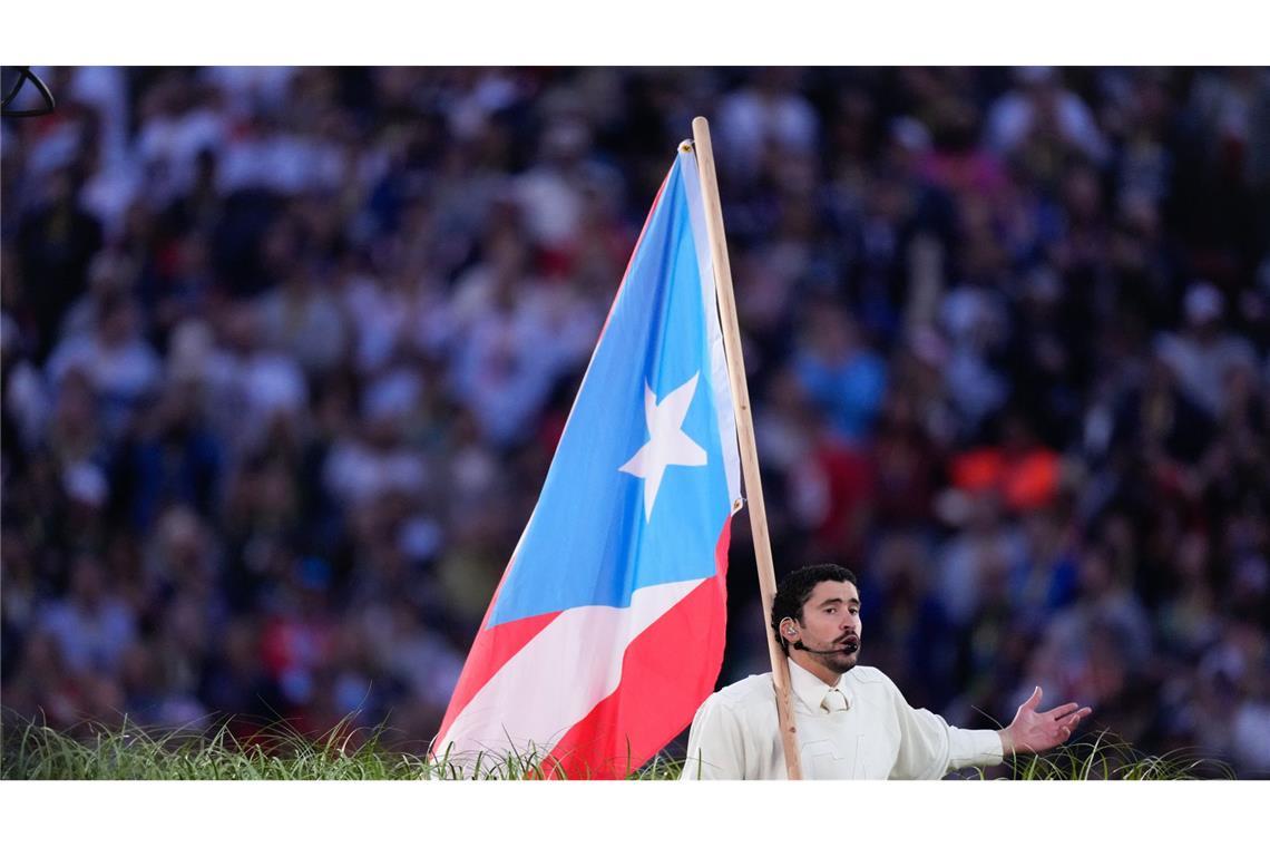 Impressionen von der Halbzeitshow beim Super Bowl 60.