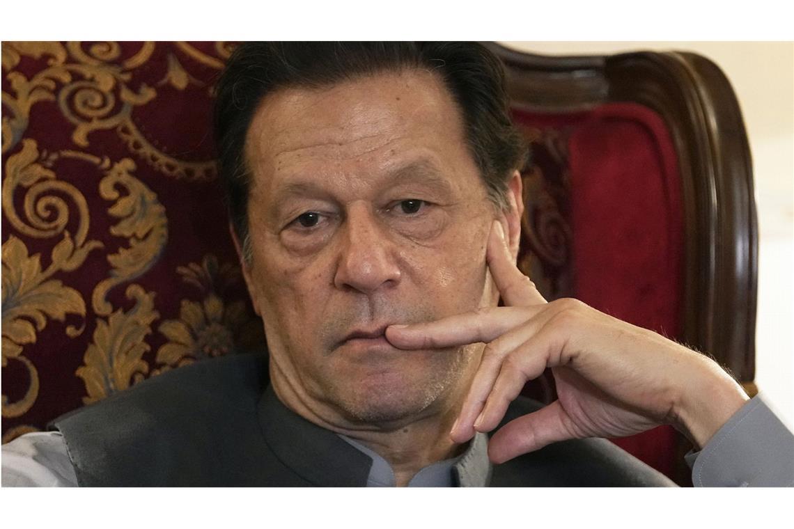 Ex-Premier Imran Khan zu 14 Jahren Haft verurteilt Imran Khan wurde verurteilt (Archivbild).