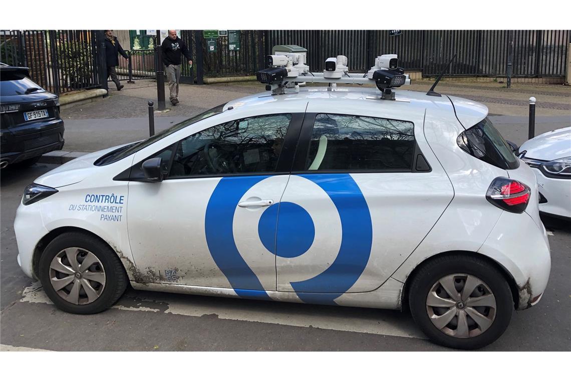 Baden-Württemberg testet Scan-Autos gegen Parksünder In anderen Ländern sind Scan-Fahrzeuge zur Kontrolle von Parksündern schon lange im Einsatz – wie hier in Straßburg. (Archivbild)