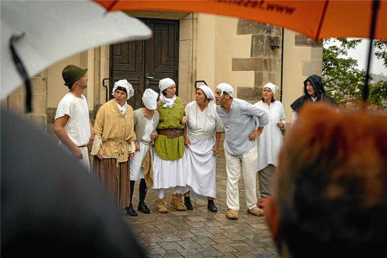 In Backnang findet wieder ein Theaterspaziergang statt. Foto: Alexander Becher