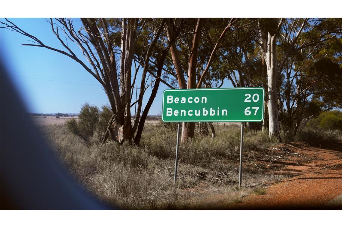 Vermisste Deutsche in Westaustralien lebend gefunden In Beacon in Westaustralien wurde die Vermisste am 29. Juni zuletzt gesehen.