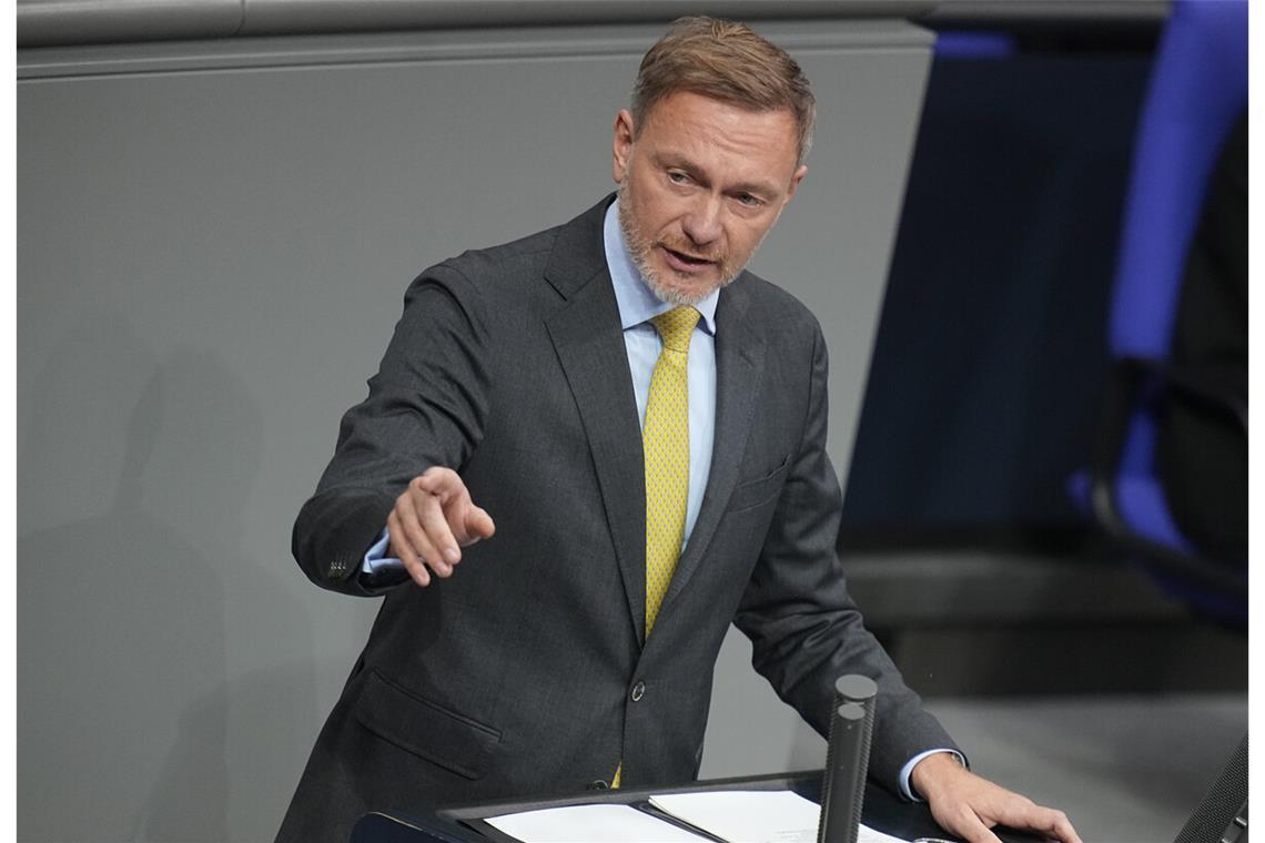 Die FDP zerstört sich selbst In Bedrängnis: FDP-Chef Christian Lindner.