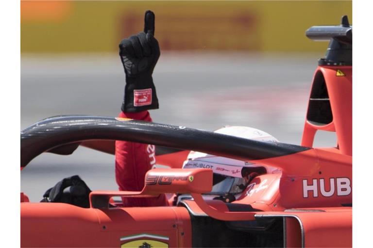 In das Rennen zum Grand Prix von Kanada startet Sebastian Vettel von der Pole aus. Foto: Graham Hughes/The Canadian Press/AP
