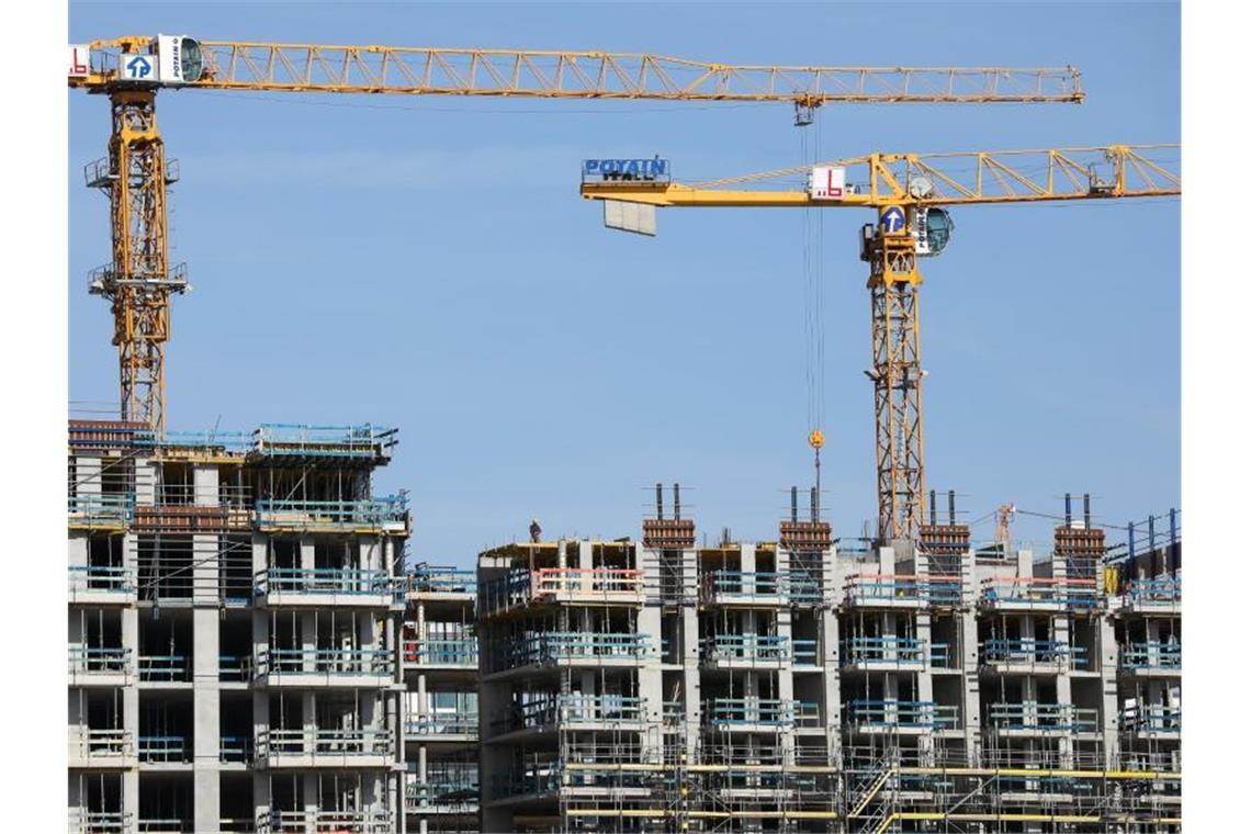 In den größten deutschen Städten wird immer mehr gebaut. Foto: Christian Charisius