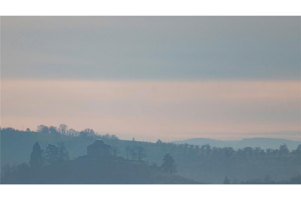 In den kommenden Tagen könnte örtlicher Nebel die Frühlingsgefühle stören.
