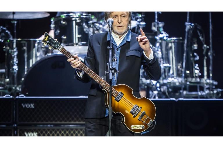 In den kommenden Wochen wird seine Geschichte verfilmt: Paul McCartney. (Archivbild)