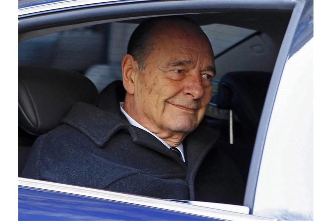 In den vergangenen Jahren hatte sich Chirac aus gesundheitlichen Gründen aus der Öffentlichkeit weitgehend zurückgezogen. Das Foto zeigt ihn 2011. Foto: F. Dugit/Maxppp/epa