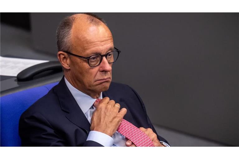 In der Bredouille: Friedrich Merz.