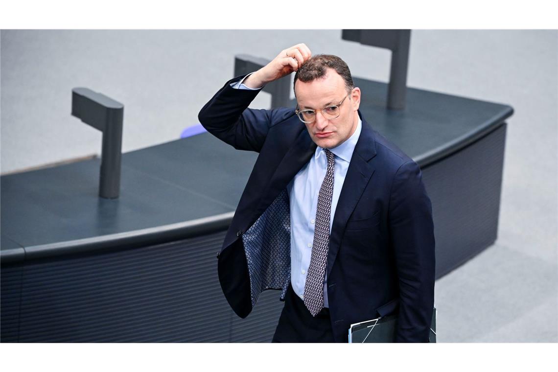 Das Prinzip Spahn und seine Grenzen In der Bredouille: Jens Spahn.