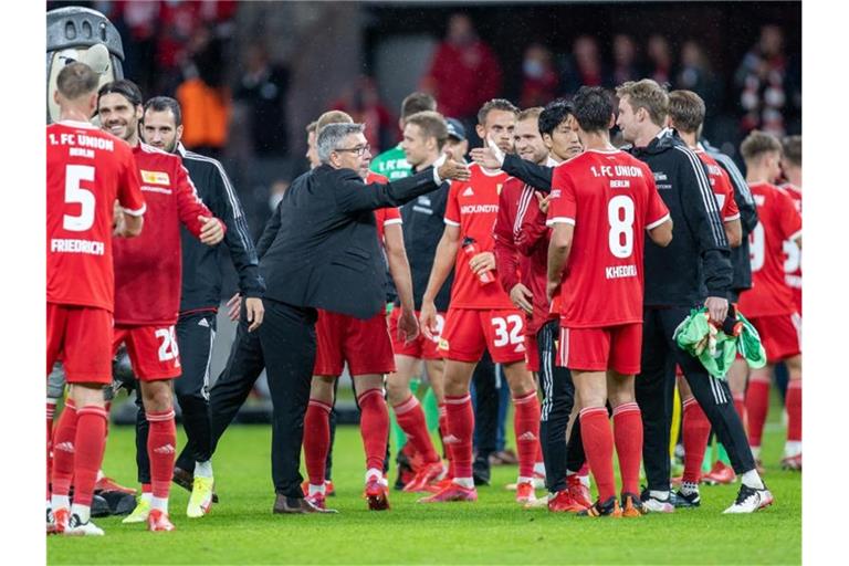 In der Conference League bekommt es mit namhaften Gegnern zu tun. Foto: Andreas Gora/dpa