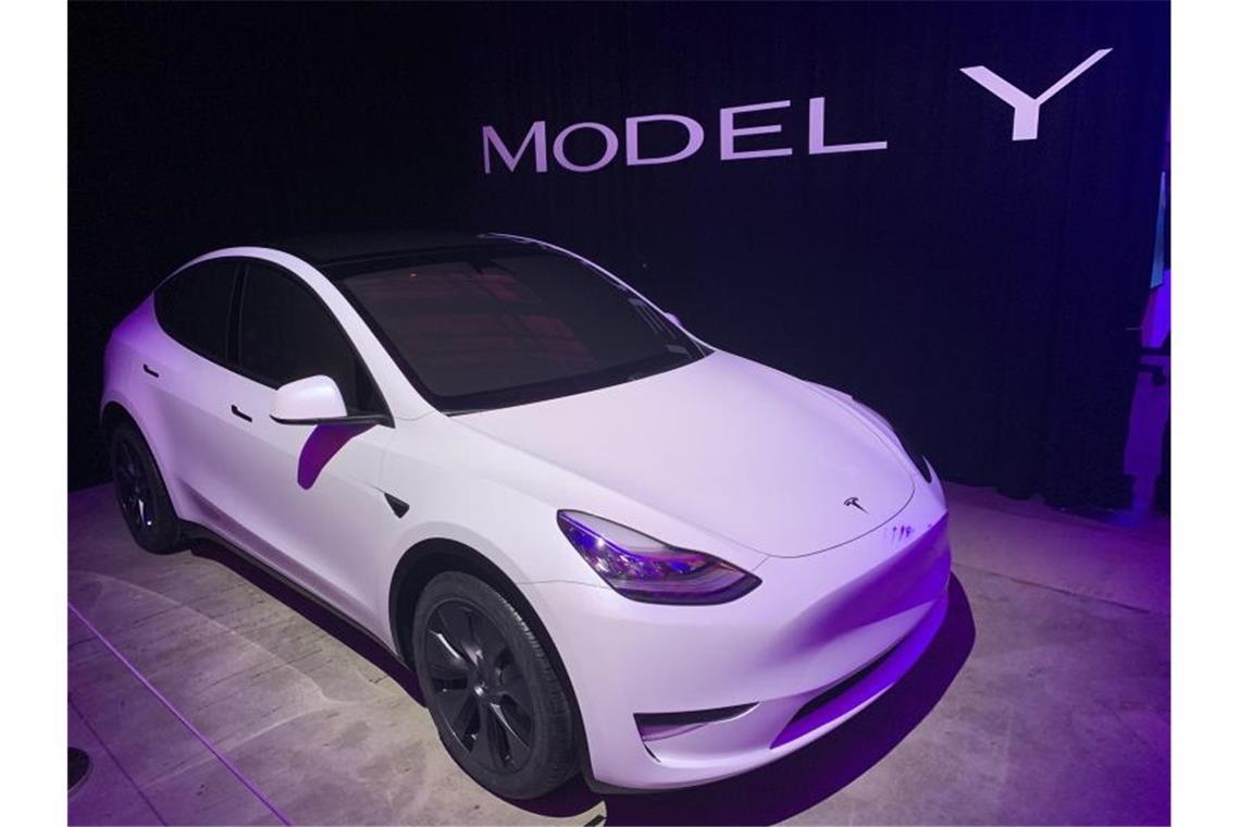 Hoffnung auf 8000 Jobs in Tesla-Fabrik bei Berlin In der geplanten Fabrik bei Berlin soll der neue Kompakt-SUV Model Y gefertigt werden. Foto: Hannes Breustedt/dpa