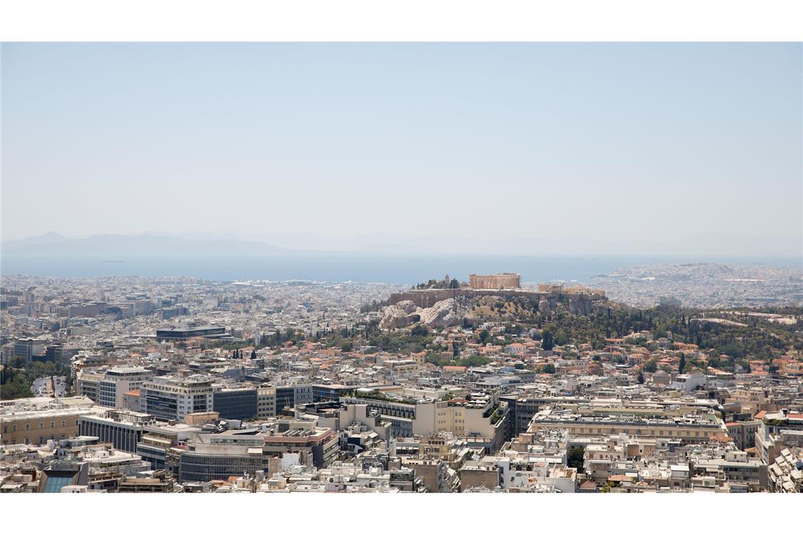Starkes Erdbeben schreckt Menschen in Athen aus dem Schlaf In der Hauptstadt Athen schreckte das Beben viele Menschen aus dem Schlaf. (Archivbild)