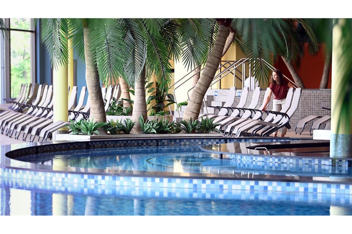 In der Havel-Therme in Werder hat es nach Angaben von Geschäftsführer Andreas Schauer Probleme mit gewaltbereiten Männergruppen gegeben. (Archivfoto)