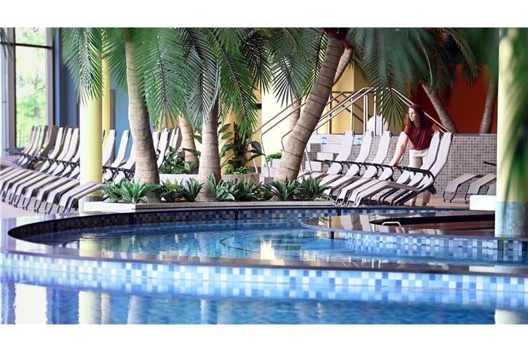 In der Havel-Therme in Werder hat es nach Angaben von Geschäftsführer Andreas Schauer Probleme mit gewaltbereiten Männergruppen gegeben. (Archivfoto)