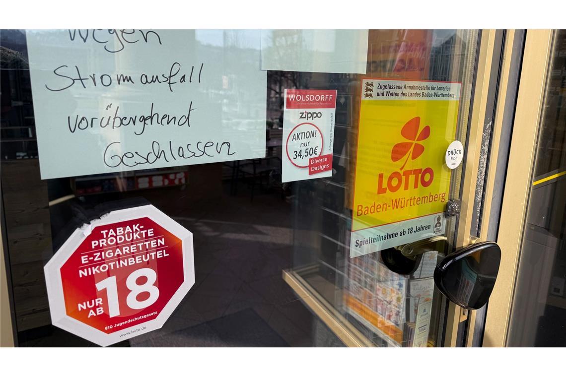 In der Innenstadt mussten Geschäfts zeitweise schließen.