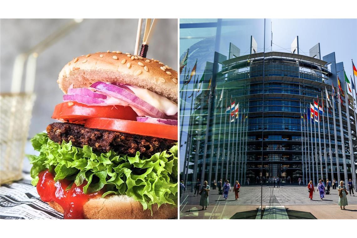 Nach Namensstreit „veganer Burger“ in Parlamentskantine In der Kantine des EU-Parlaments gibt es einen „veganen Burger“. (Symbolbild)