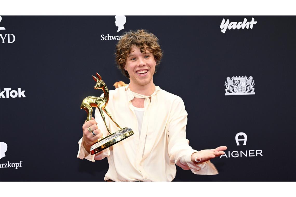 In der Kategorie „Musik“ setzte sich im Zuschauer-Voting der Sänger Zartmann durch.