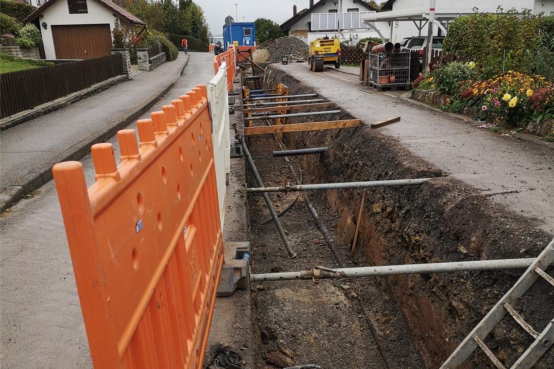 Tiefbau läuft zum Jahresende auf Hochdruck