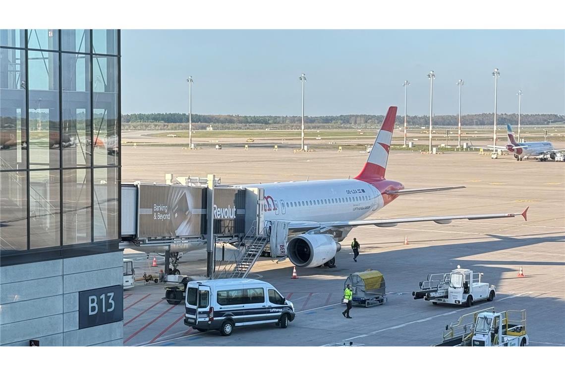 In der Maschine vom Typ A320 der Austrian Airlines hat ein Abschiebehäftling randaliert.