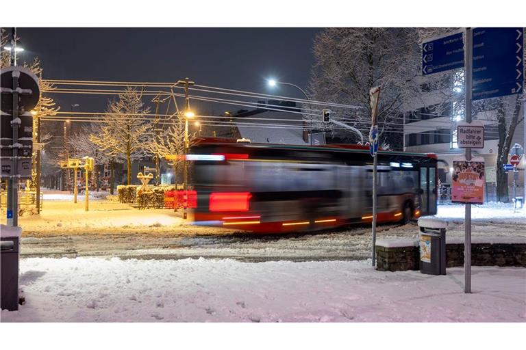 In der Nacht auf Rosenmontag kam in Hessen der Schnee zurück.