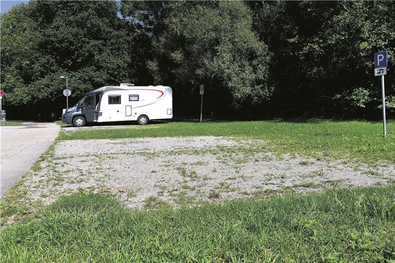 In der Nähe des Backnanger Wonnemars gibt es Stellplätze für Wohnmobile. Foto: J. Fiedler
