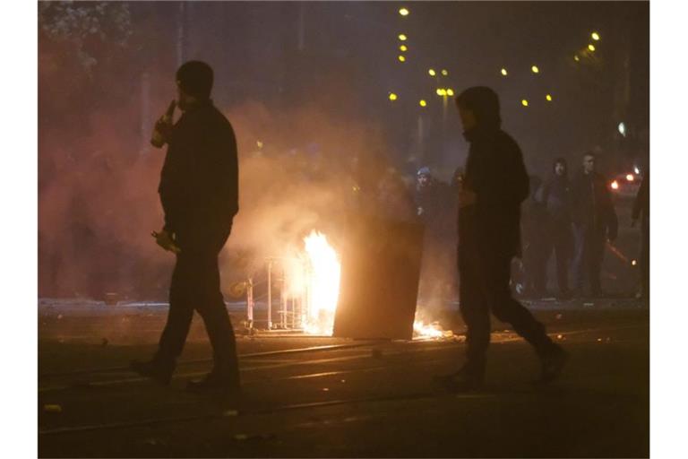 In der Neujahrsnacht ist im Stadtteil Connewitz zu Zusammenstößen zwischen Linksautonomen und der Polizei gekommen. Foto: Sebastian Willnow/dpa-Zentralbild/dpa
