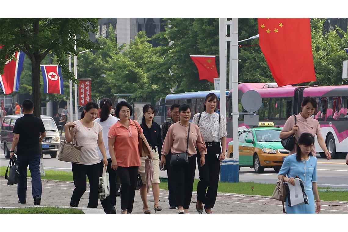 Chinas Staatschef Xi beginnt Besuch in Nordkorea