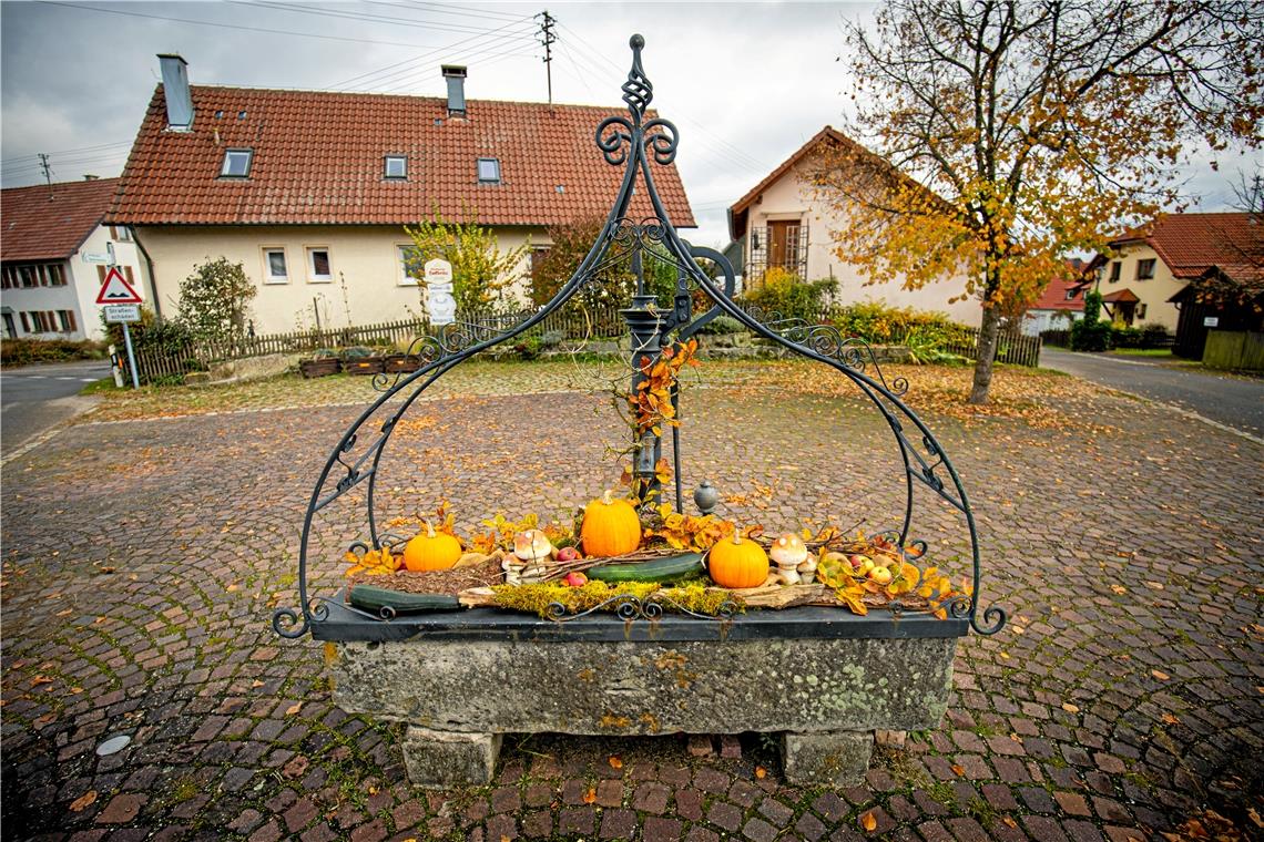 In der Ortsmitte Altfürstenhütte - das Foto wurde im Herbst 2021 gemacht - soll der Belag durch Asphalt ersetzt werden. Archivfoto: Alexander Becher