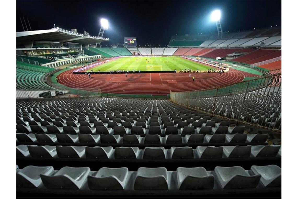 In der Puskás Arena in Budapest sind für das Supercup-Spiel Zuschauer zugelassen. Foto: Tibor Illyes/MTI/dpa