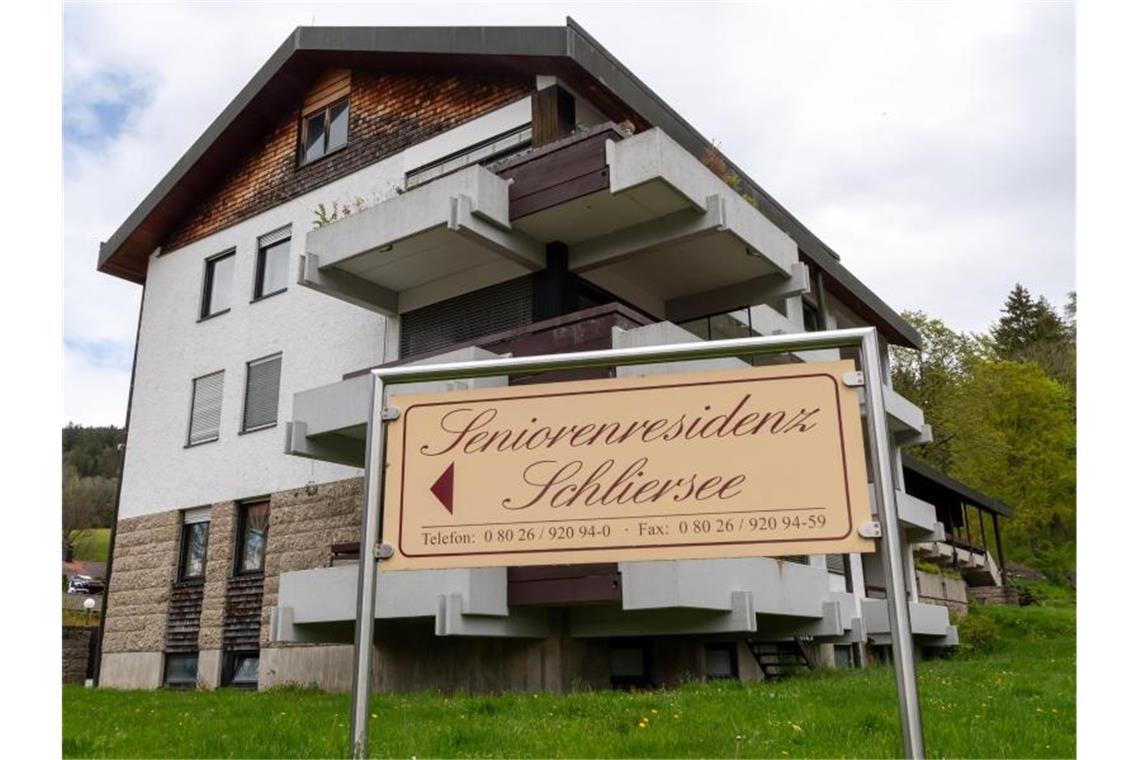 Urteil im Prozess um brutalen Mord im Altenheim In der „Seniorenresidenz Schliersee“ ist es zu schlimmen Verbrechen gekommen. Foto: Peter Kneffel/dpa